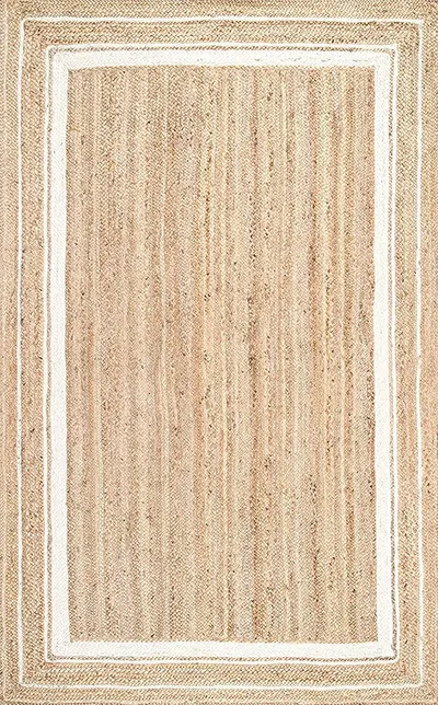 Traditional Designer Buoyant Jute Rug