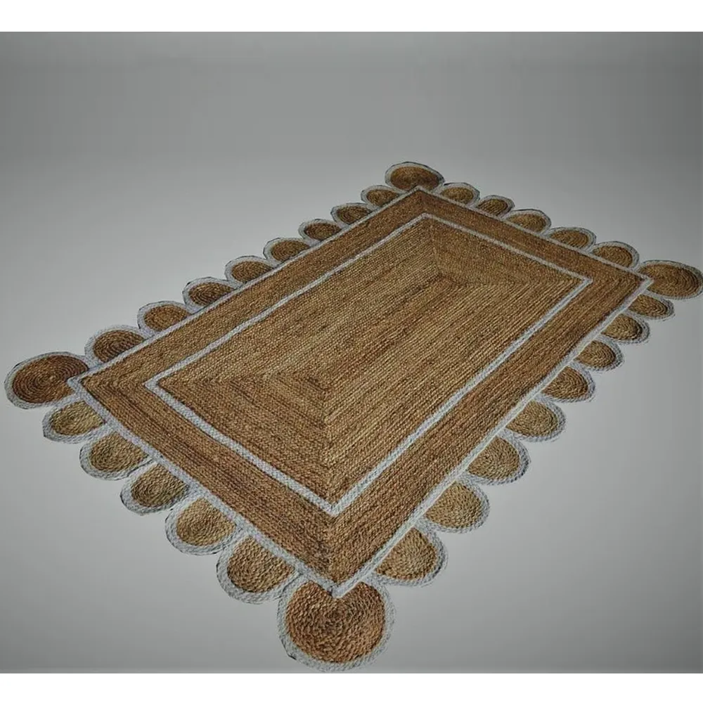 Traditional Jute Designer Handwoven Rug