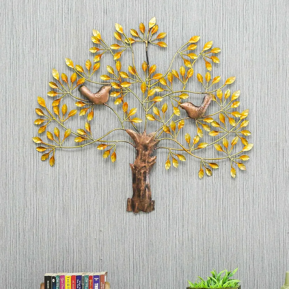 Tree Metal Wall Art Decor for Living Room