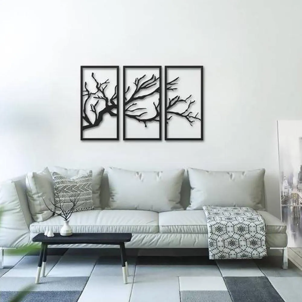 Tree of Life 3 Pieces Metal Wall Art Set of 3