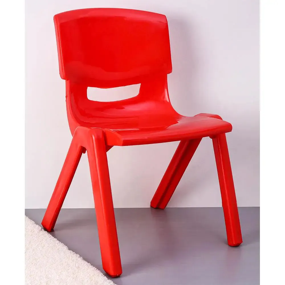 Trendy RedKids Plastic Chair with Sturdy Legs