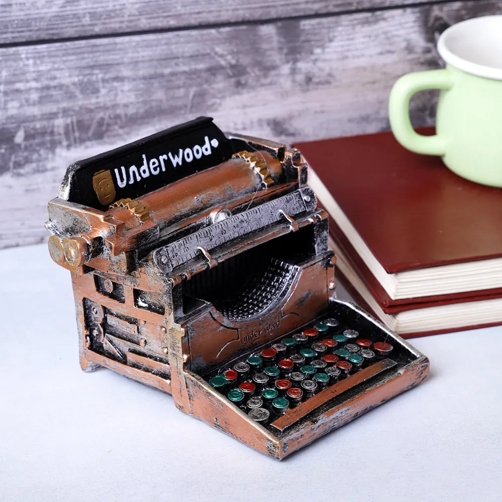 Underwood Vintage Typewriter Table Accent