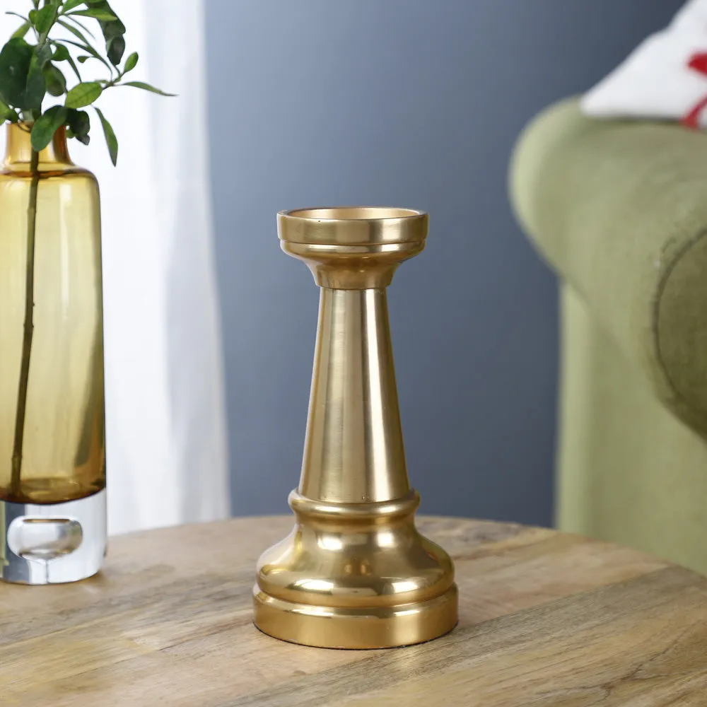 Vintage Golden Chess Rook Table Decor- Large