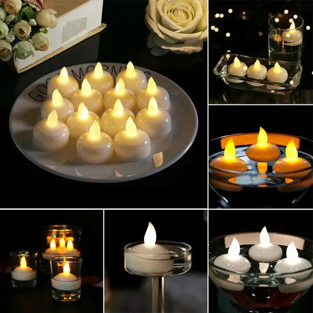 Water Activated Festive Flameless Diya - Set of 6