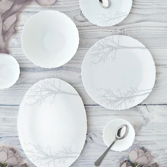 Winter Frost Artsy Dinner Set of 27 Pieces