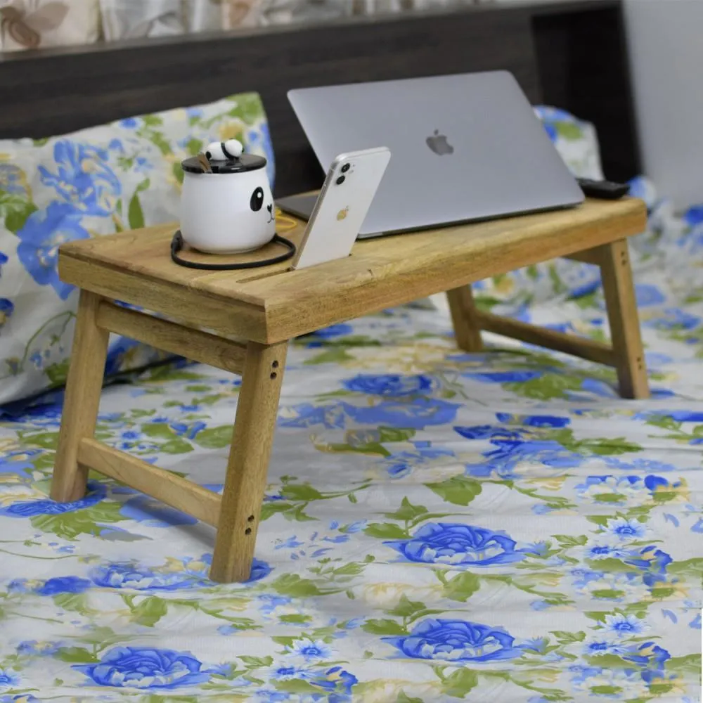 Wooden Resilient Bed Table