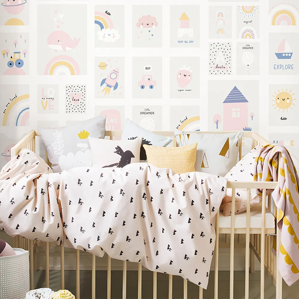 WallMantra Premium Dreamy Days Kids Wallpaper
